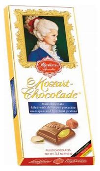 Reber Mozart Milk Chocolate Bars